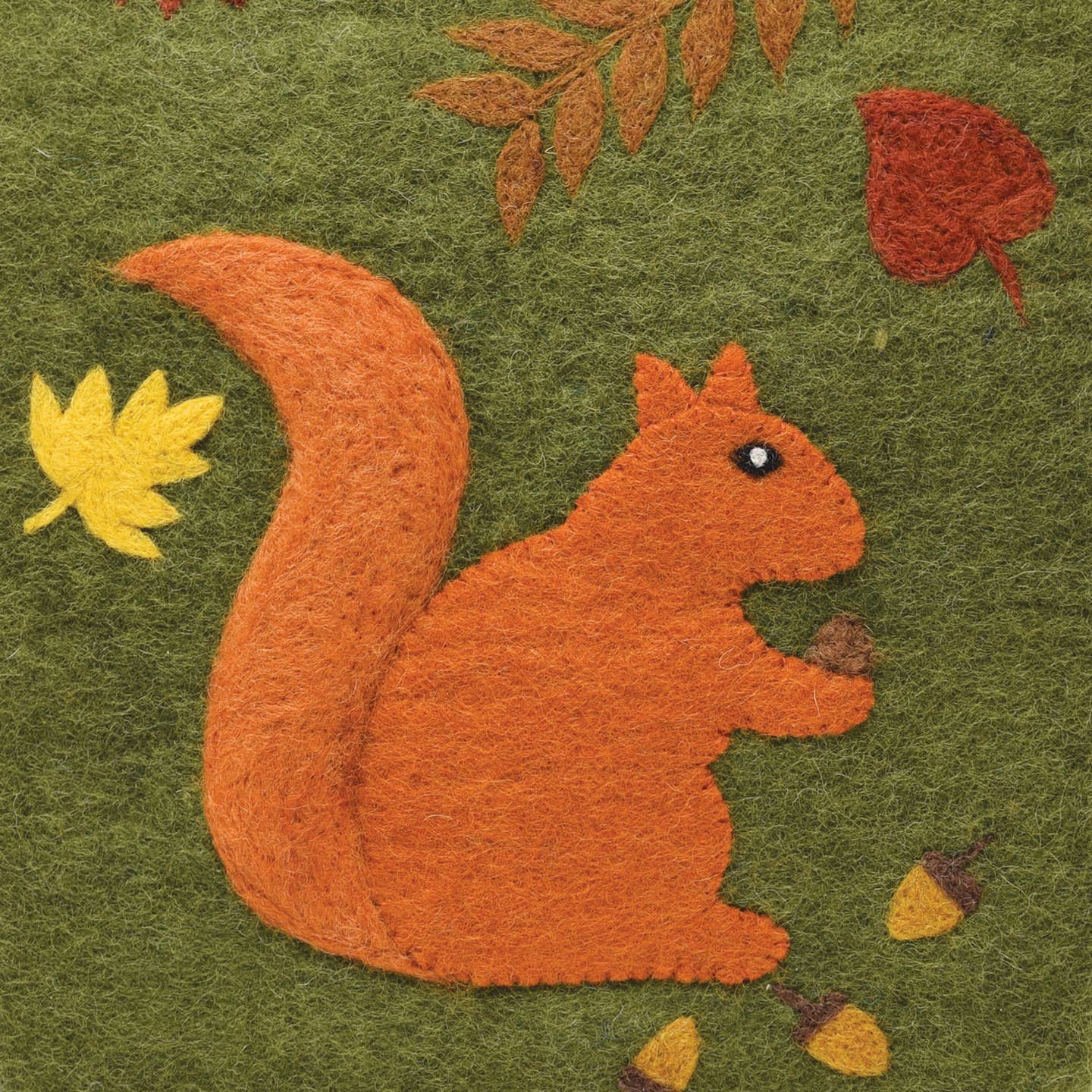 Red Squirrel Felt Hot Water Bottles - Fair Trade Nak Health and Beauty
