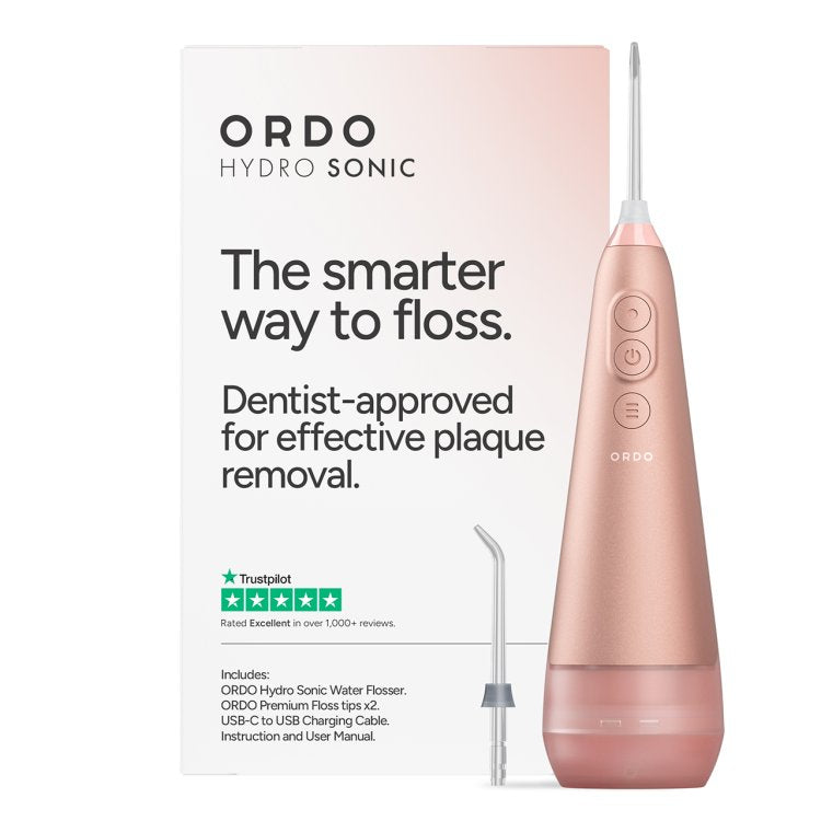 ORDO SONIC+ WATER FLOSSER ROSE GOLD Nak Health and Beauty