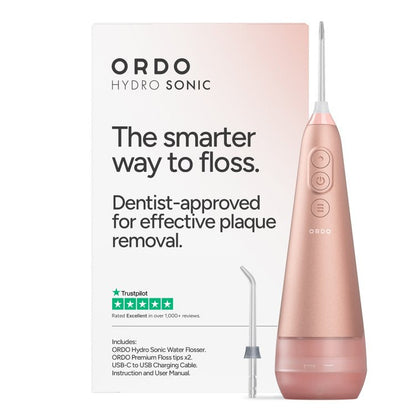 ORDO SONIC+ WATER FLOSSER ROSE GOLD Nak Health and Beauty