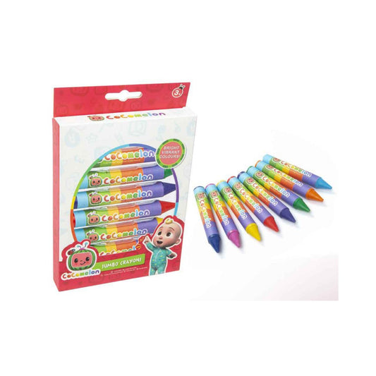 COCOMELON 8 JUMBO CRAYONS Nak Health and Beauty