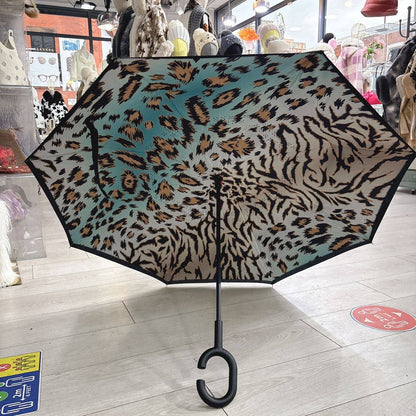Wild Oasis Bold Leopard Print Reversable Umbrella F917 Nak Health and Beauty