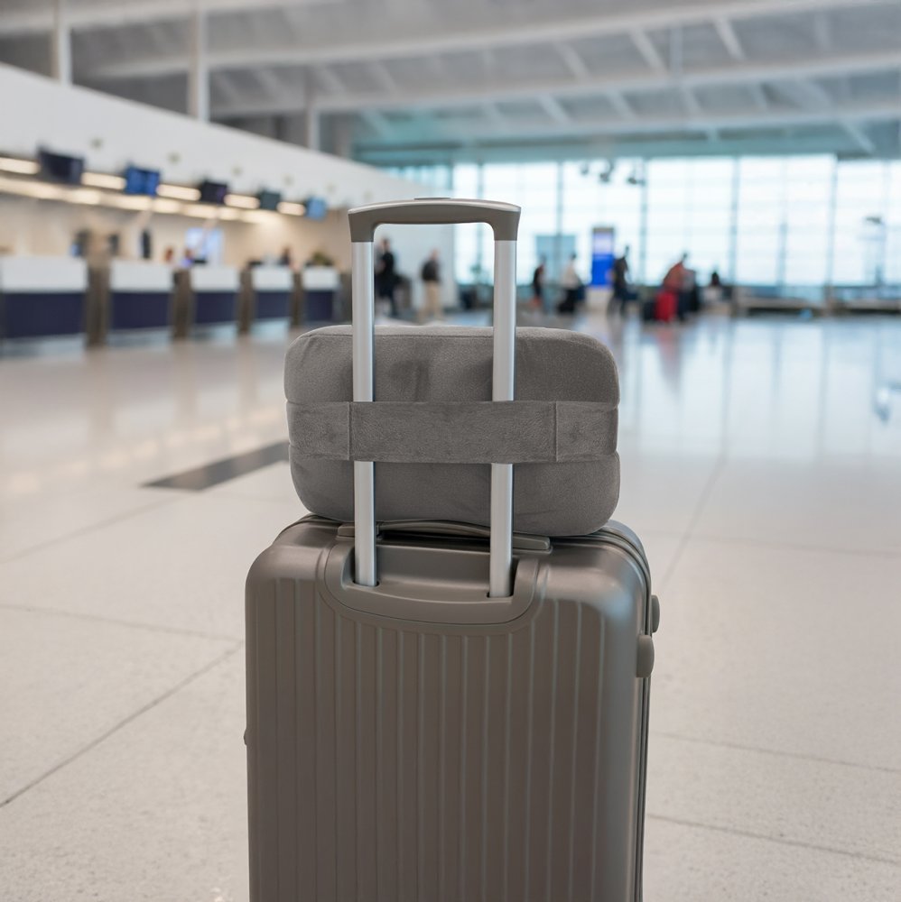 TRAVEL CUSHION TAUPE Nak Health and Beauty