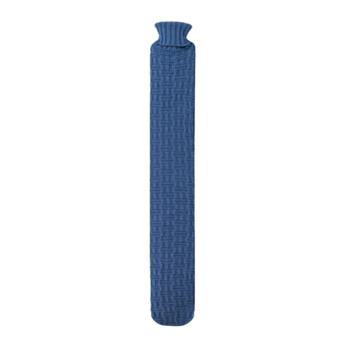 THWBS Classic Long Hot Water Bottle - Coastal Waves - Blue Nak Health and Beauty