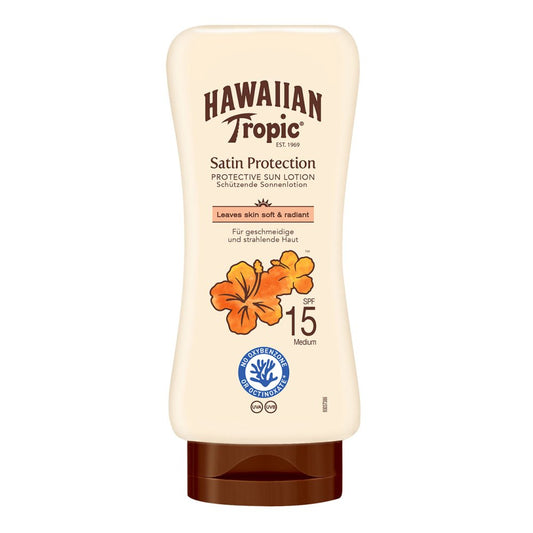SATIN PROTECTION SUN LOTION SPF15 180ML Nak Health and Beauty