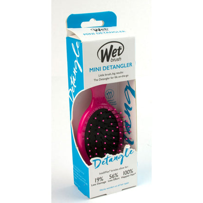 WETBRUSH MINI DETANGLER PINK Nak Health and Beauty