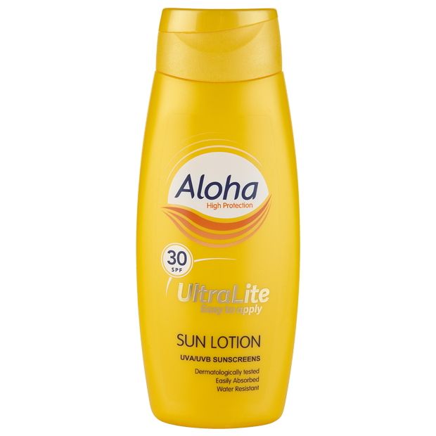 Aloha Ultralite Sun Lotion Spf30 250ml