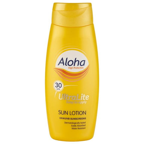 Aloha Ultralite Sun Lotion Spf30 250ml