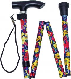 Life Healthcare  Floral Walking Stick